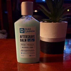 Duke Cannon Ice Cold Aftershave Balm - Light Blue